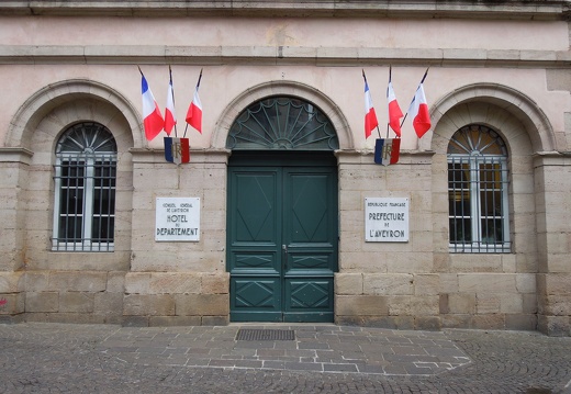 Préfecture de l'Aveyron à Rodez