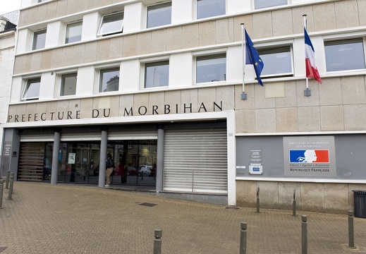Préfecture du Morbihan à Vannes